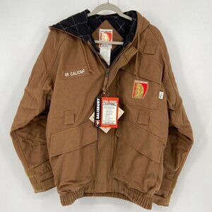 Salisbury‎ Safety Heavy Jacket Size Medium Pro-Wear 45 Cal /CM2 ACOWHJ4530BRN FR